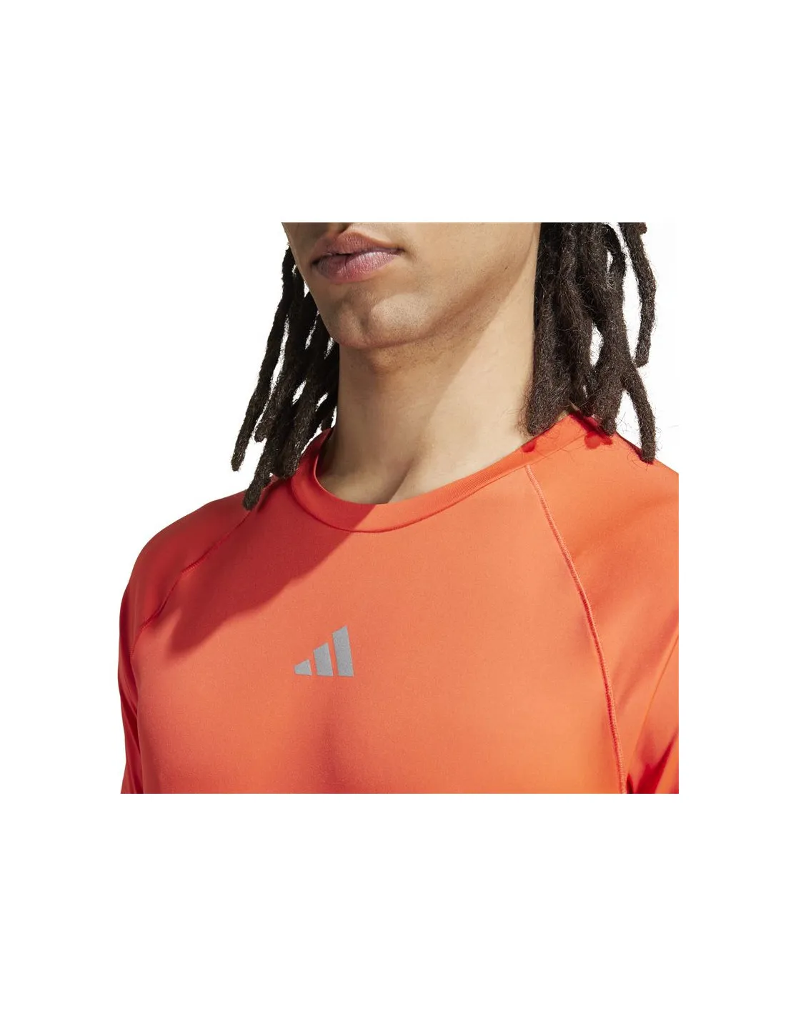 Camiseta de Fitness adidas Gym Training Hombre Rojo