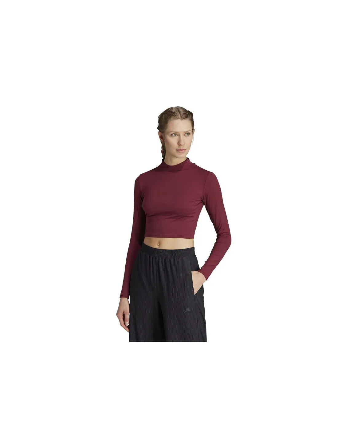 Camiseta de Fitness adidas Yga St Ls Mujer