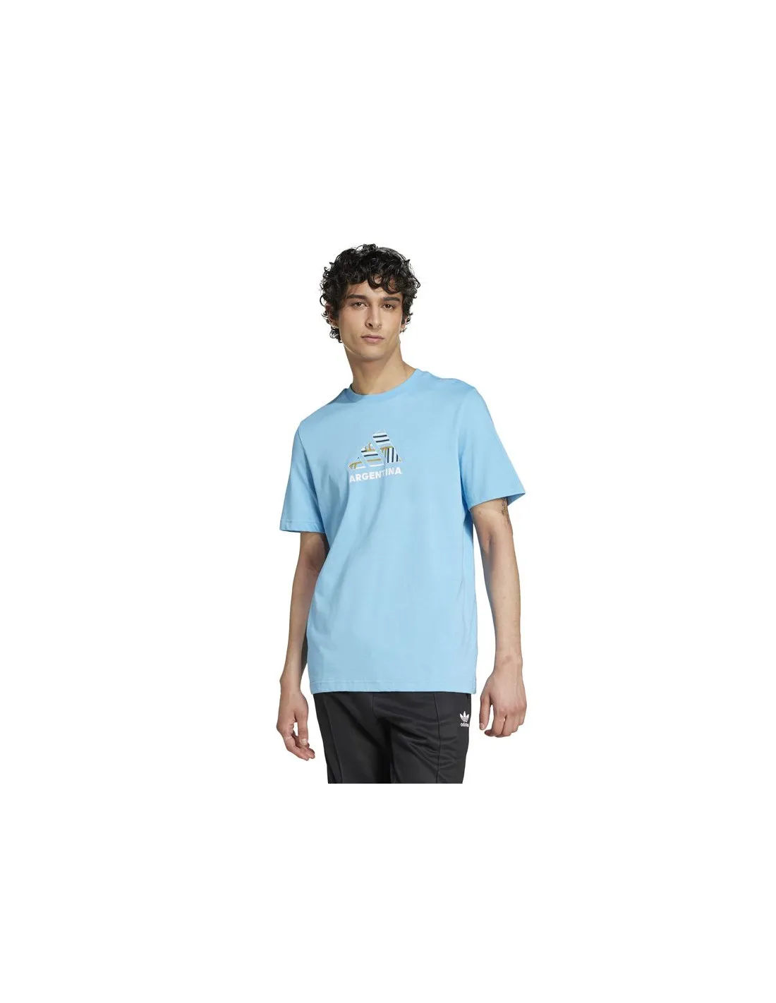 Camiseta de Fútbol adidas Football Argentina Fan Graphic Hombre Azul
