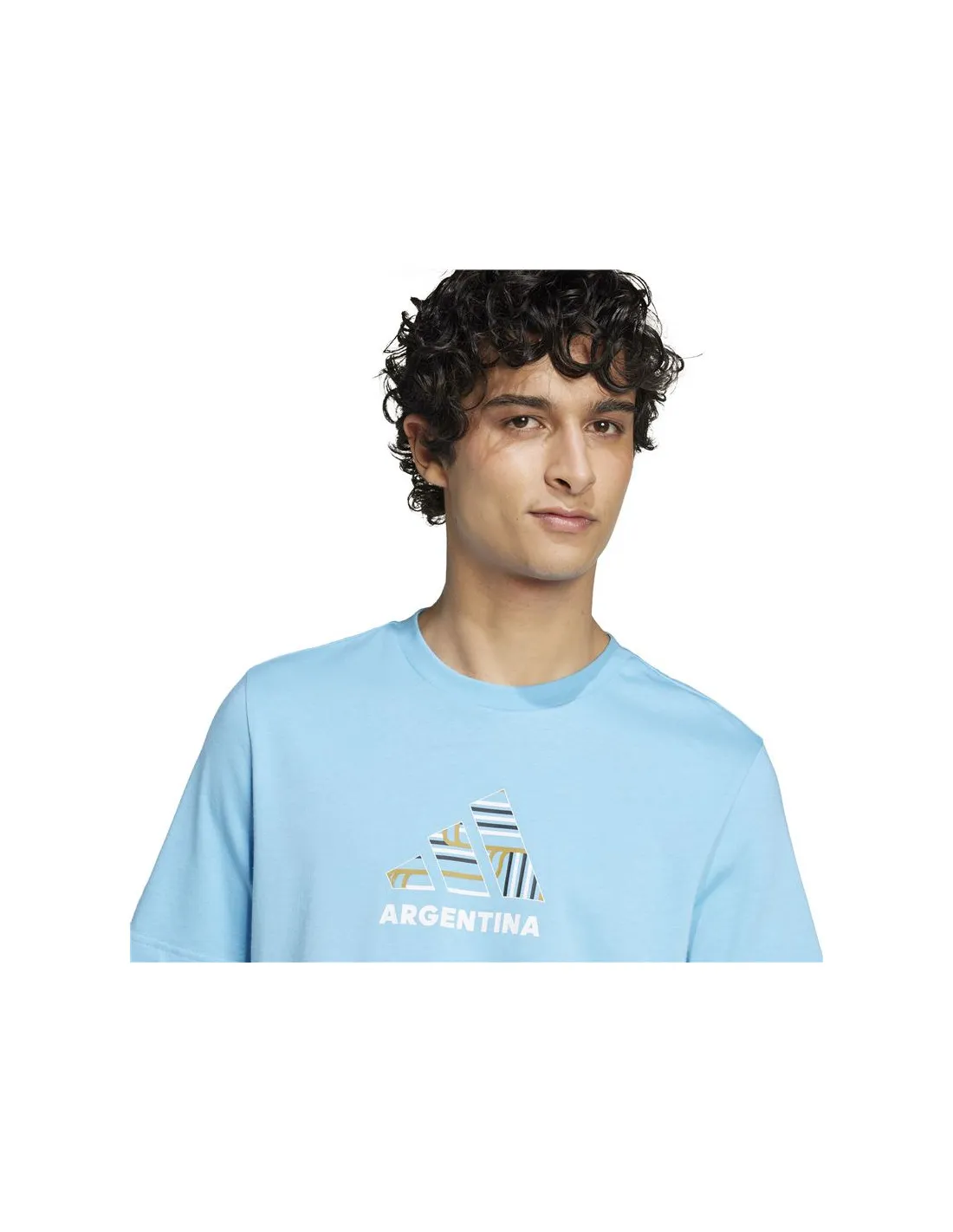 Camiseta de Fútbol adidas Football Argentina Fan Graphic Hombre Azul