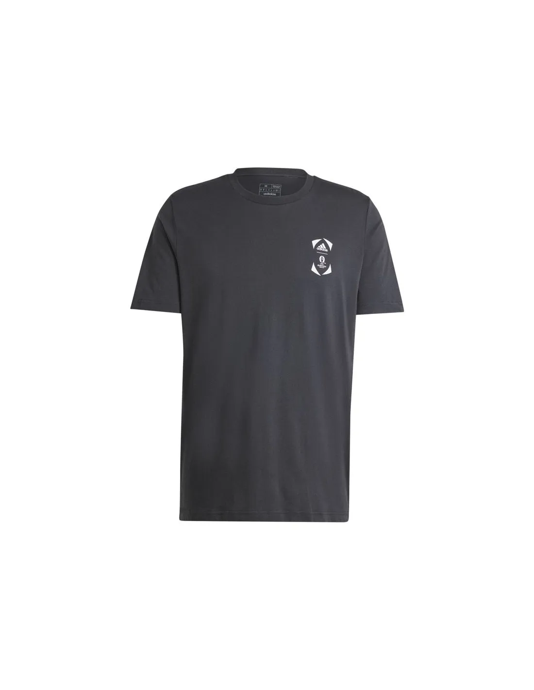 Camiseta de Fútbol adidas Official Emblem Stadium Hombre Negro