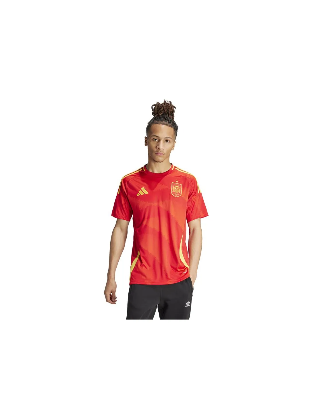 Camiseta de Fútbol adidas Primera Equipación España 24 Hombre Rojo