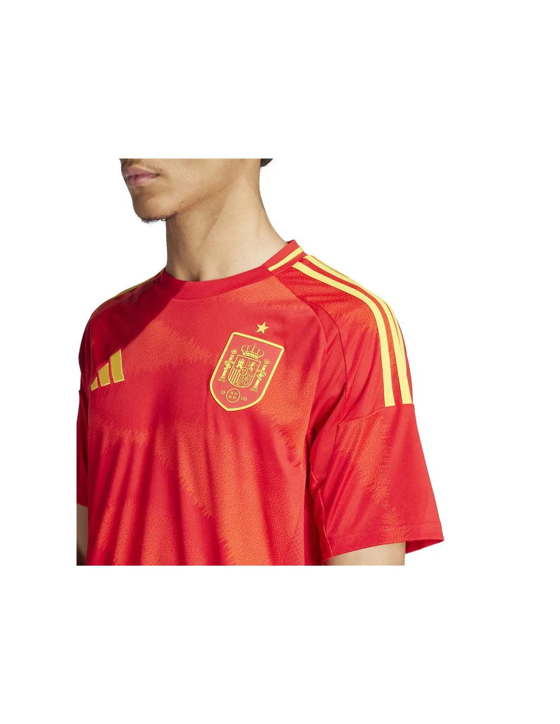 Camiseta de Fútbol adidas Primera Equipación España 24 Hombre Rojo
