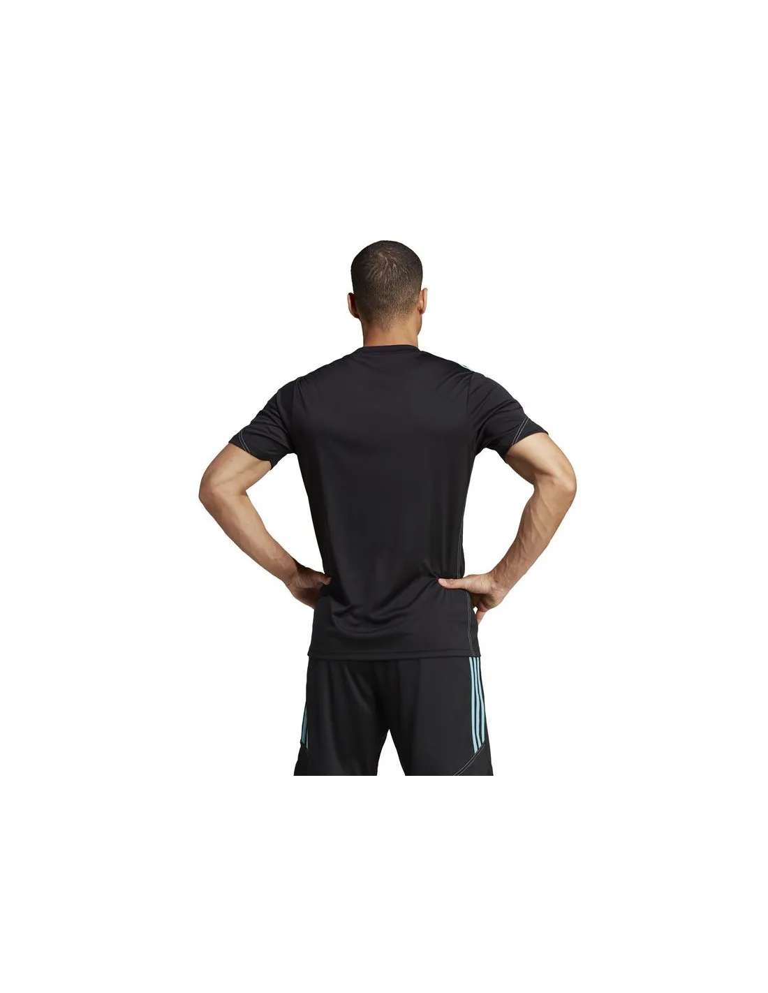 Camiseta de Fútbol adidas Tiro23 Negro Hombre
