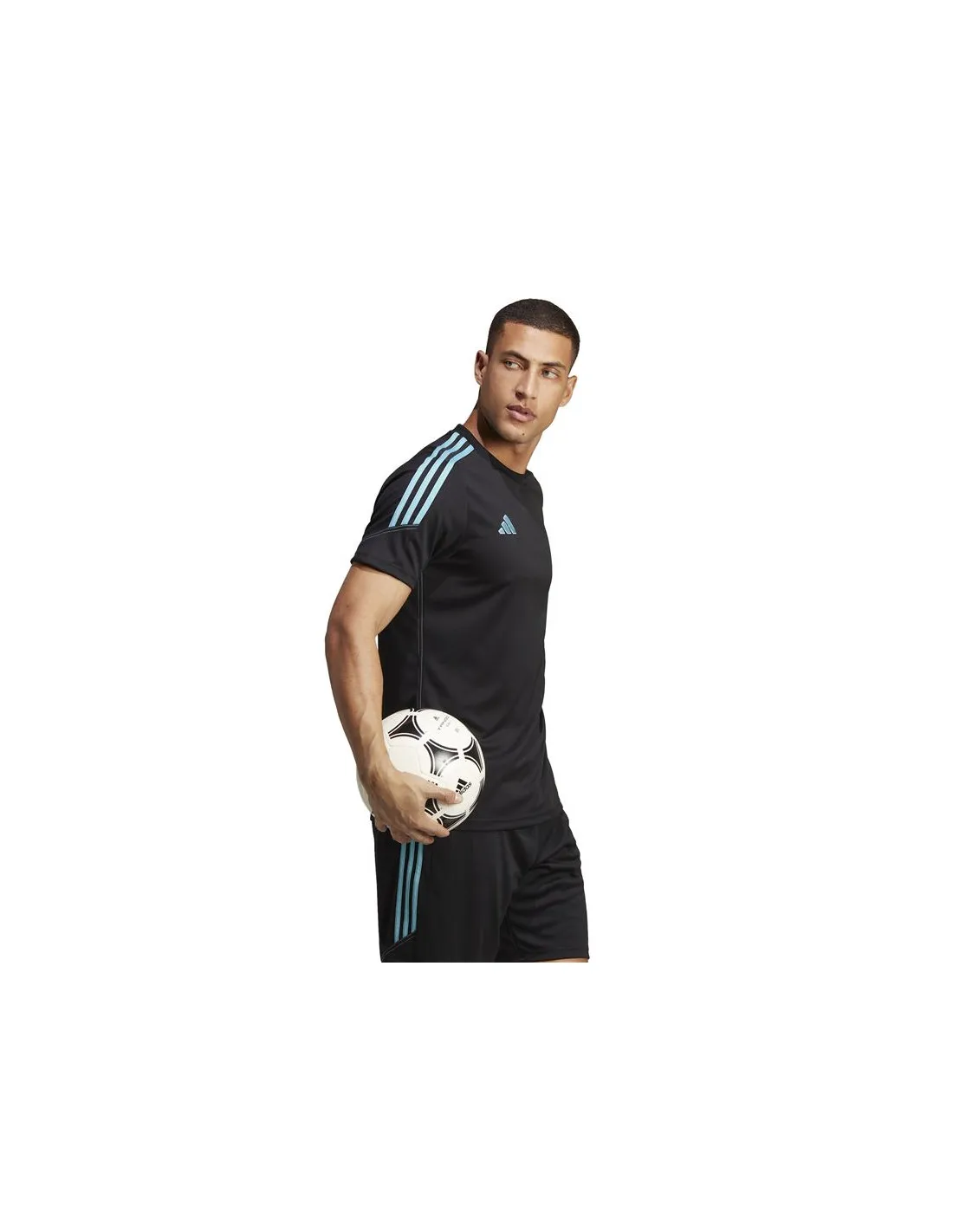 Camiseta de Fútbol adidas Tiro23 Negro Hombre