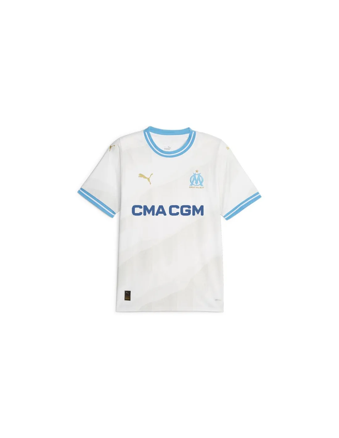Camiseta de Fútbol Puma Olympique de Marsella Repli Hombre Blanco