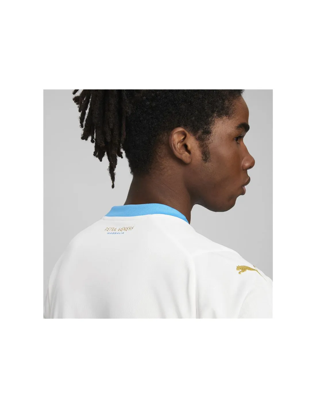Camiseta de Fútbol Puma Olympique de Marsella Repli Hombre Blanco