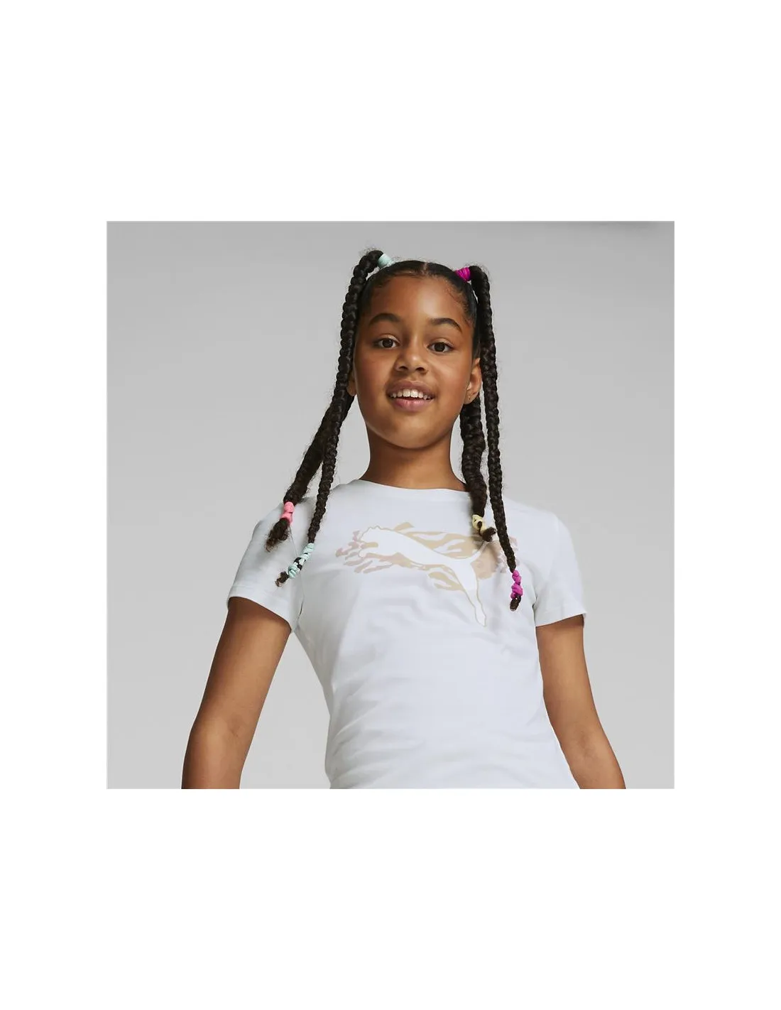 Camiseta de manga corta Puma Alpha Niña WH