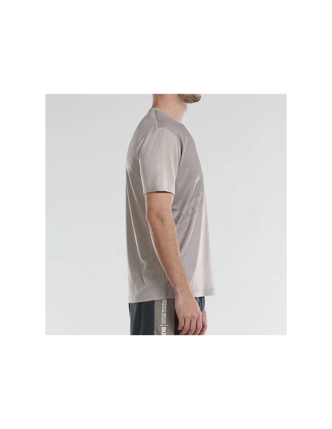 Camiseta de Pádel Bullpadel Afile Piedra Hombre