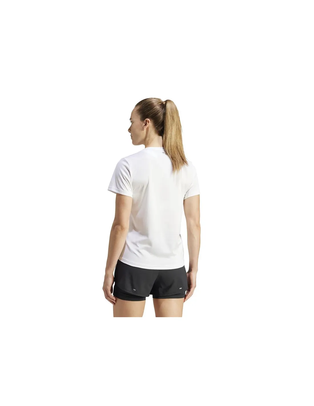 Camiseta de Running adidas Run It Mujer Blanco
