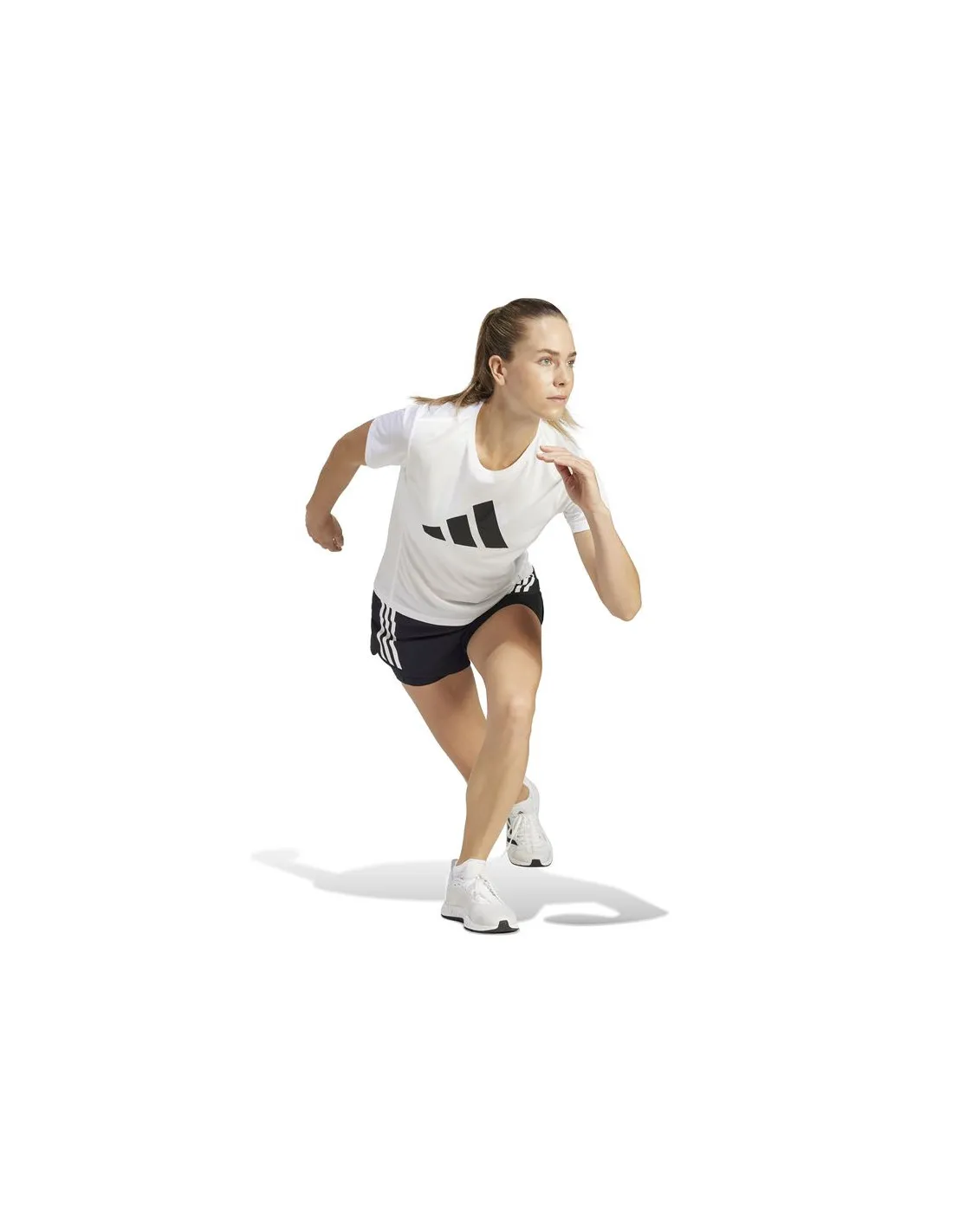 Camiseta de Running adidas Run It Mujer Blanco