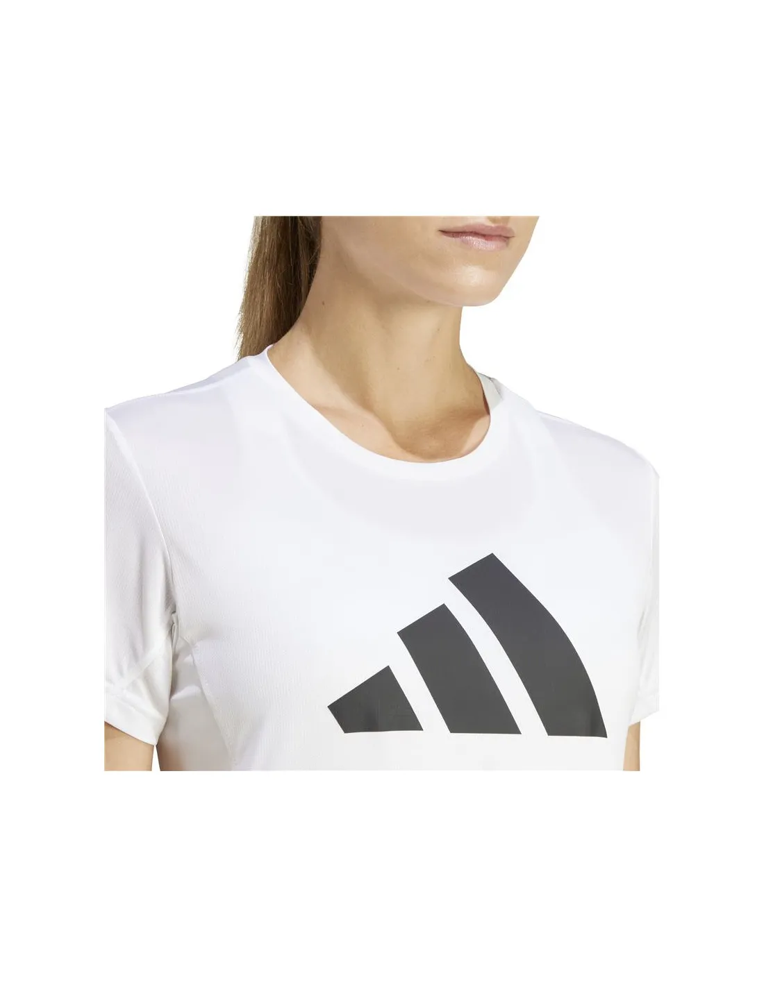 Camiseta de Running adidas Run It Mujer Blanco