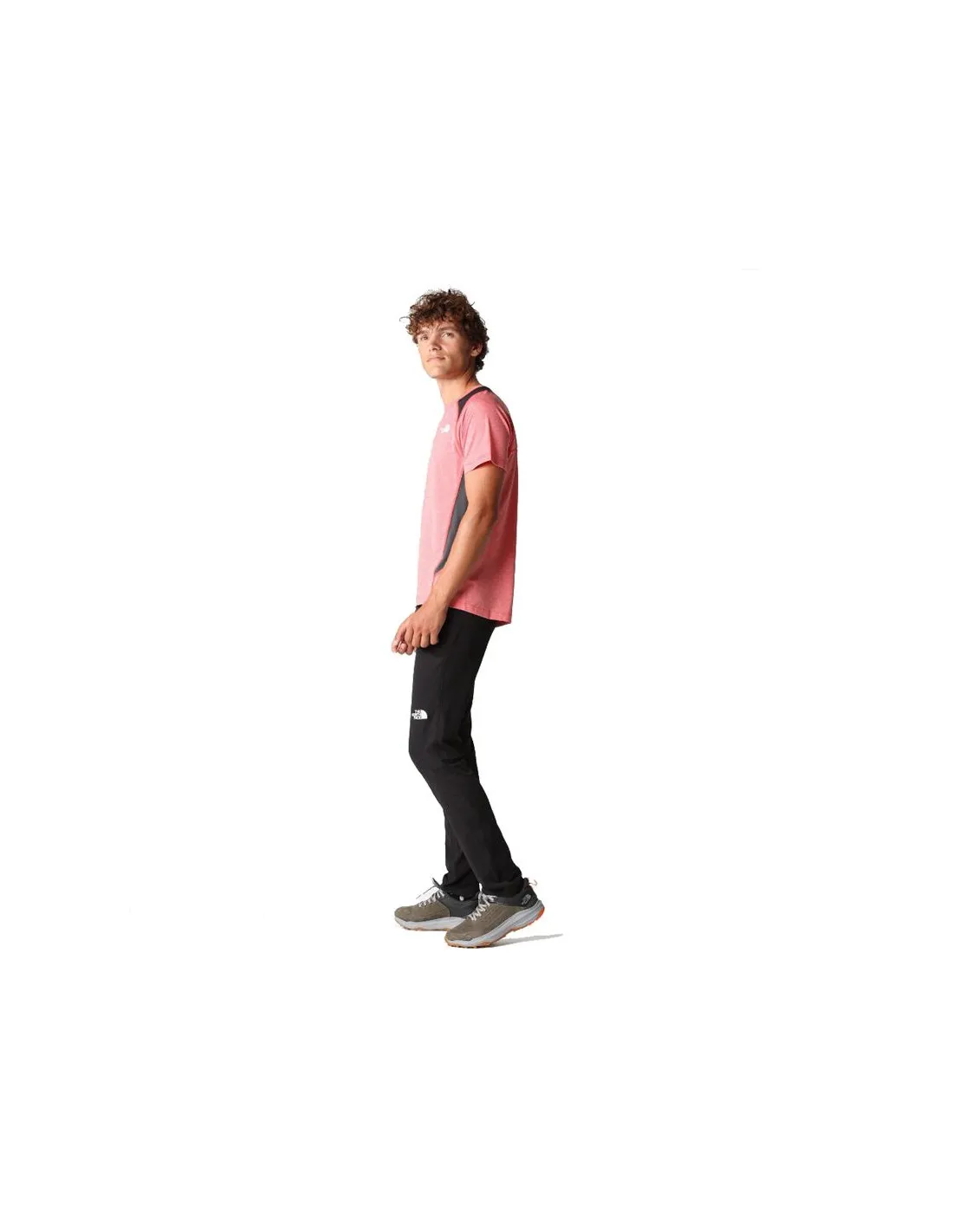 Camiseta de Trail The North Face Ao Glacier Hombre Rojo