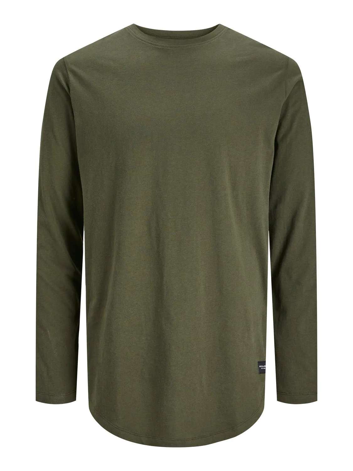 Camiseta Liso Cuello redondo | Verde oscuro | Jack & Jones®