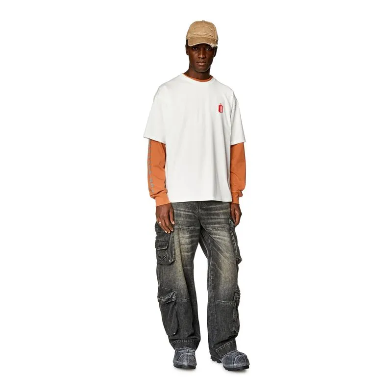 Camiseta Manga Corta Para Hombre T Boxt N2 Diesel