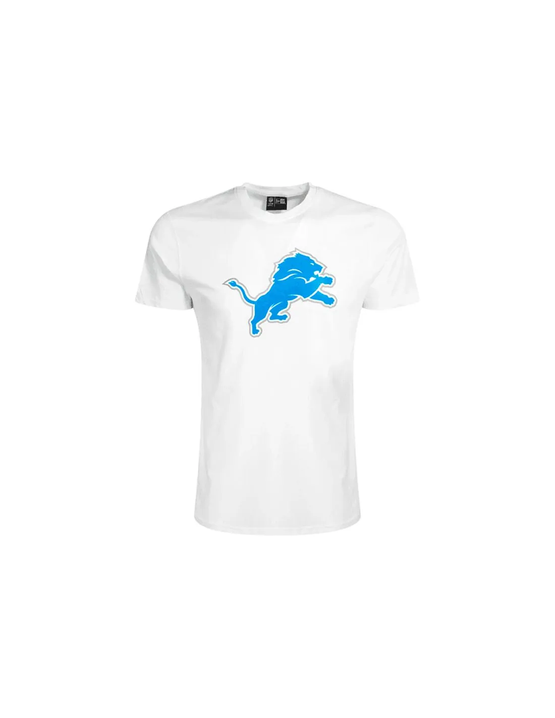 Camiseta New Era Detroit Lions Regular Hombre Blanco