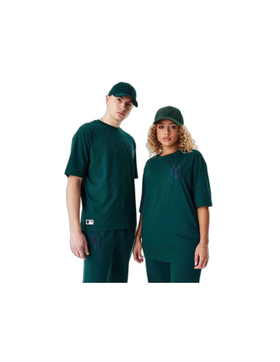Camiseta New Era League Essentials New York Yankees Dark Green Hombre