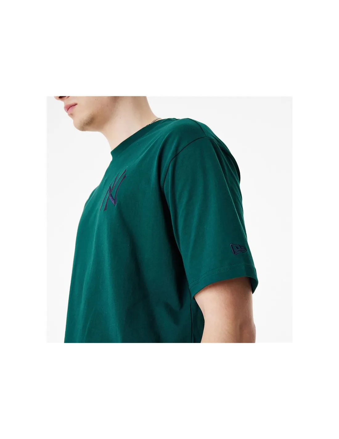 Camiseta New Era League Essentials New York Yankees Dark Green Hombre