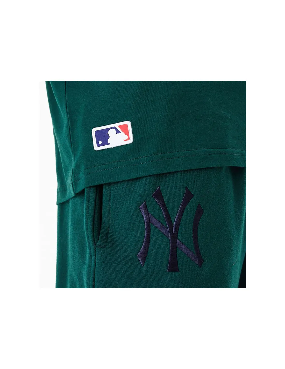 Camiseta New Era League Essentials New York Yankees Dark Green Hombre