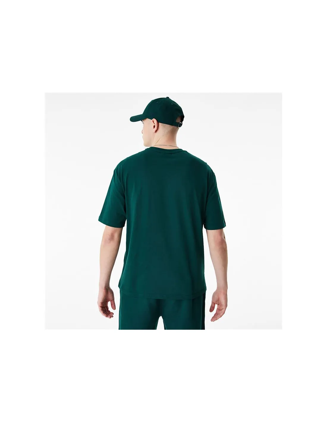 Camiseta New Era League Essentials New York Yankees Dark Green Hombre