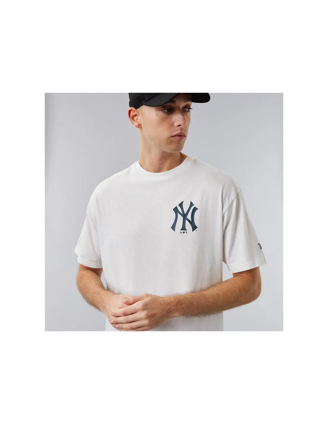 Camiseta New Era NYY MLB City Graphic Iversized Hombre Black