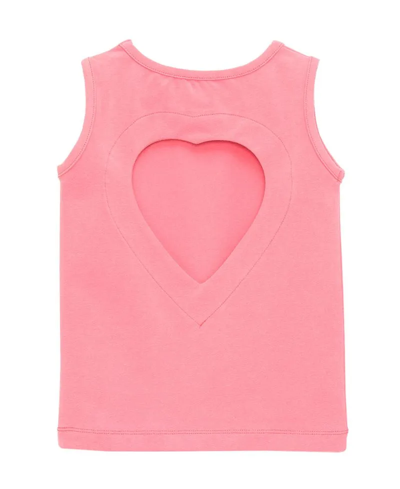 Camiseta Niña CASILDA Y JIMENA Coral Corazon