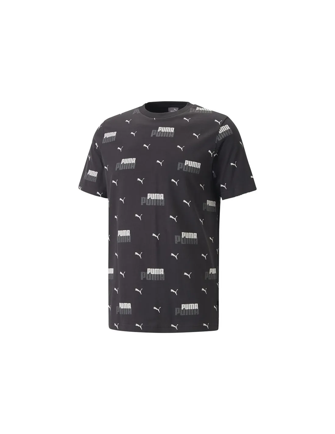 Camiseta Puma Ess+ Logo Power Aop Negro