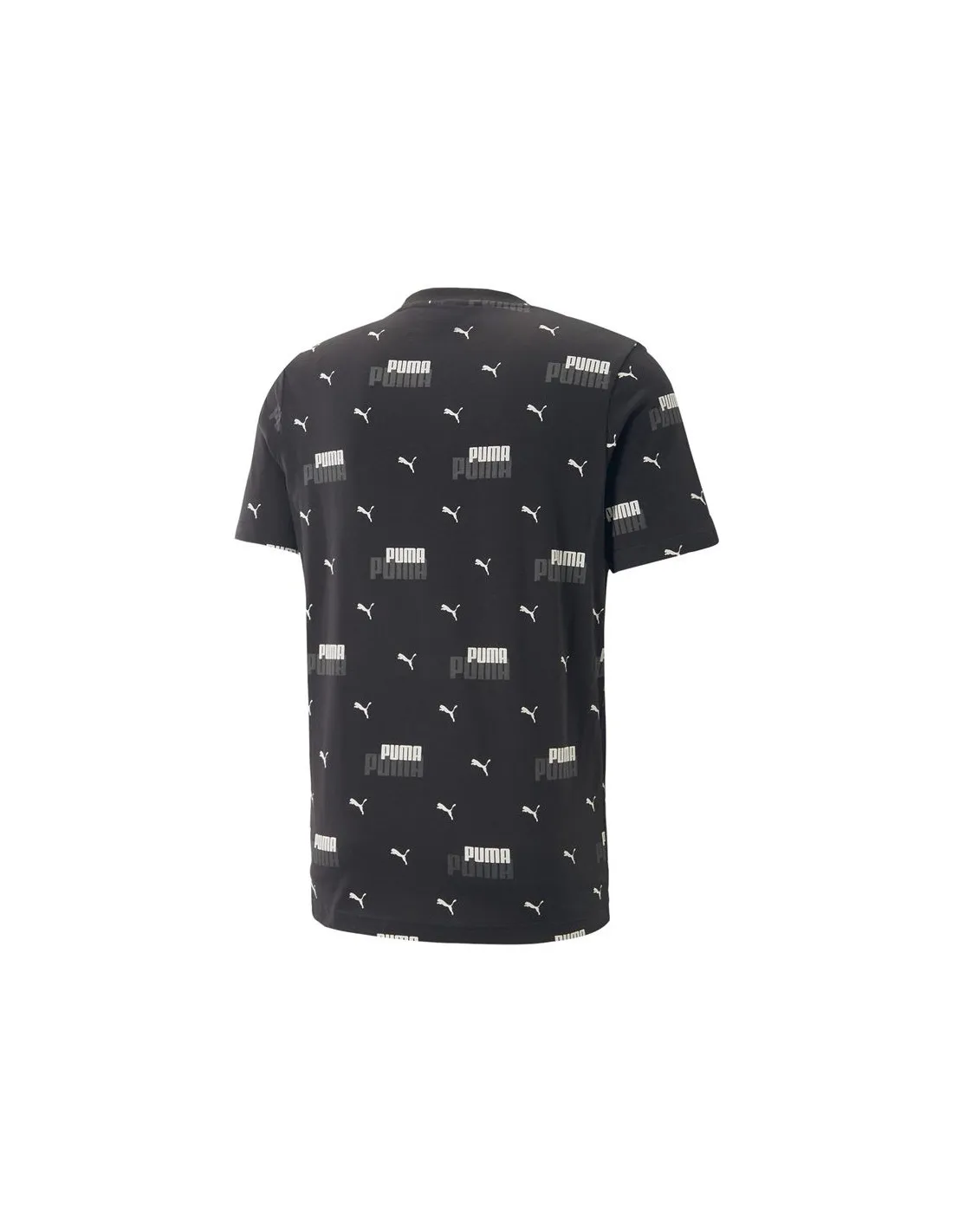 Camiseta Puma Ess+ Logo Power Aop Negro