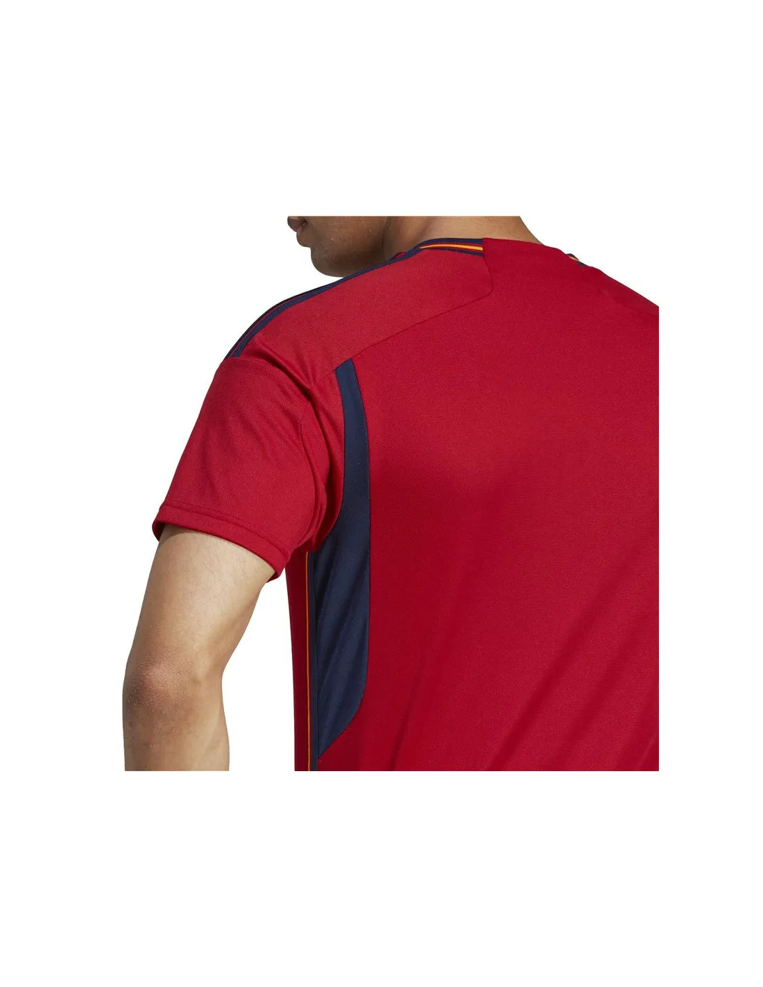 Camiseta roja de fútbol adidas Pimera Equipación España 22 Hombre