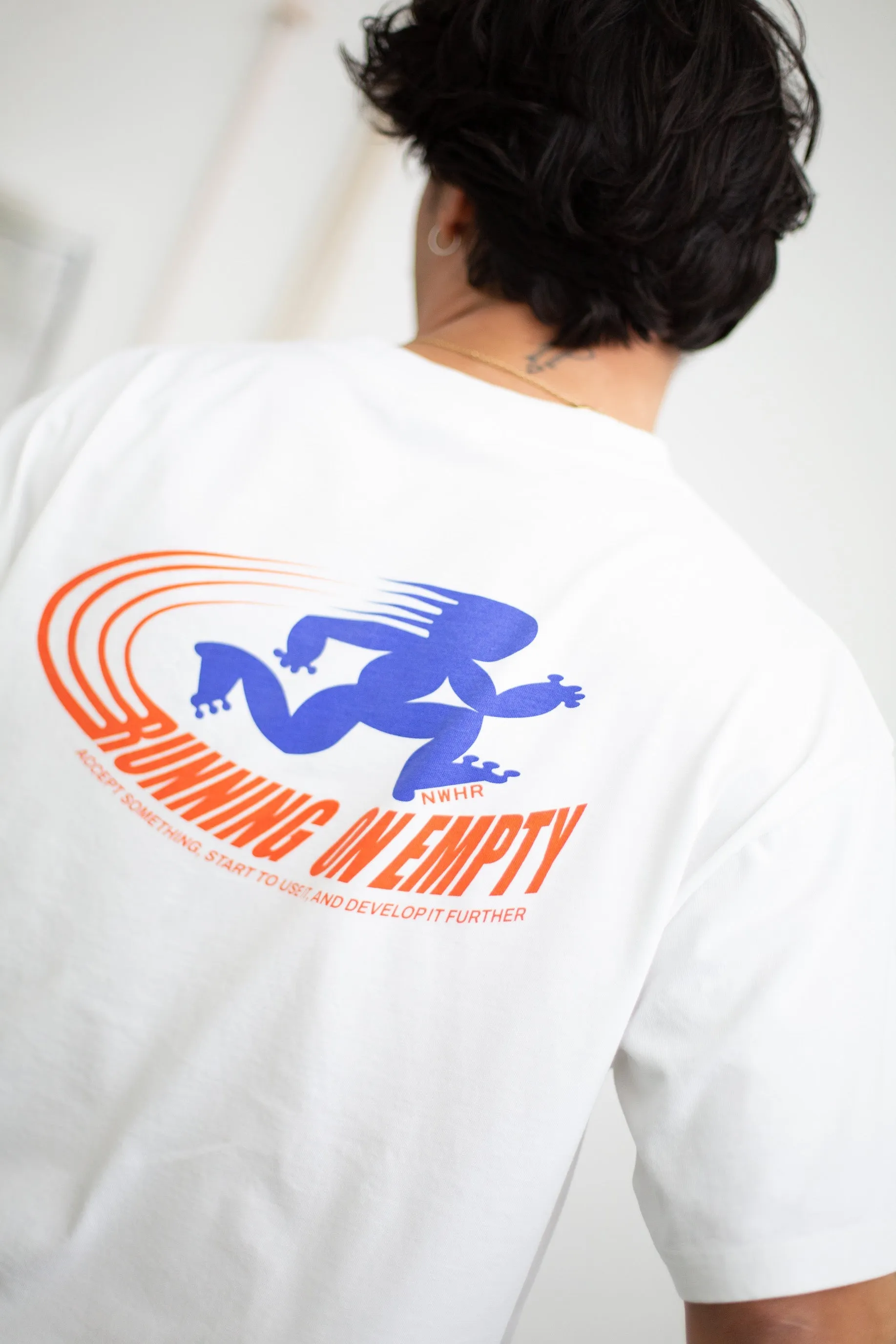 Camiseta Running white