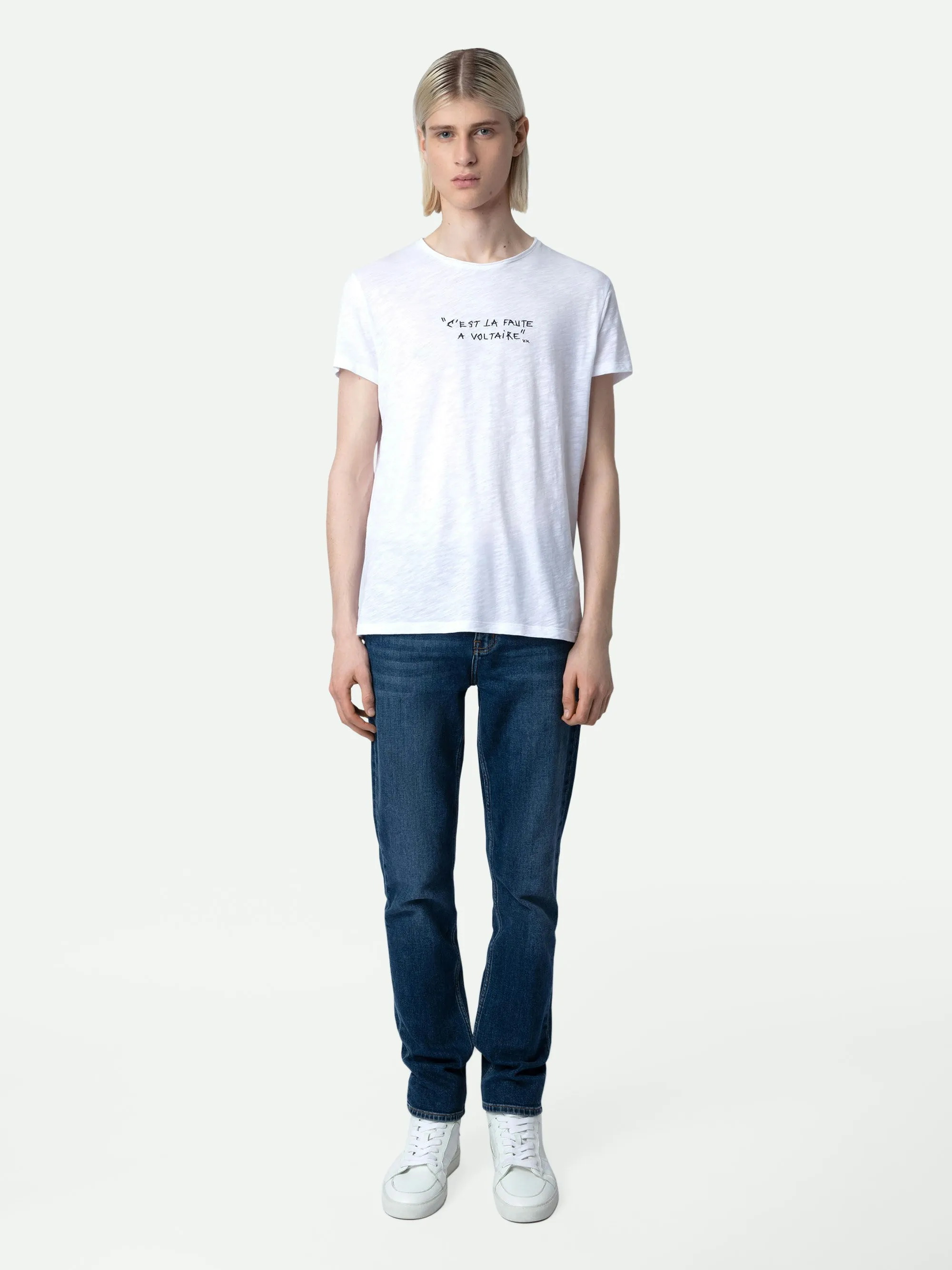 Camiseta Toby jaspeada