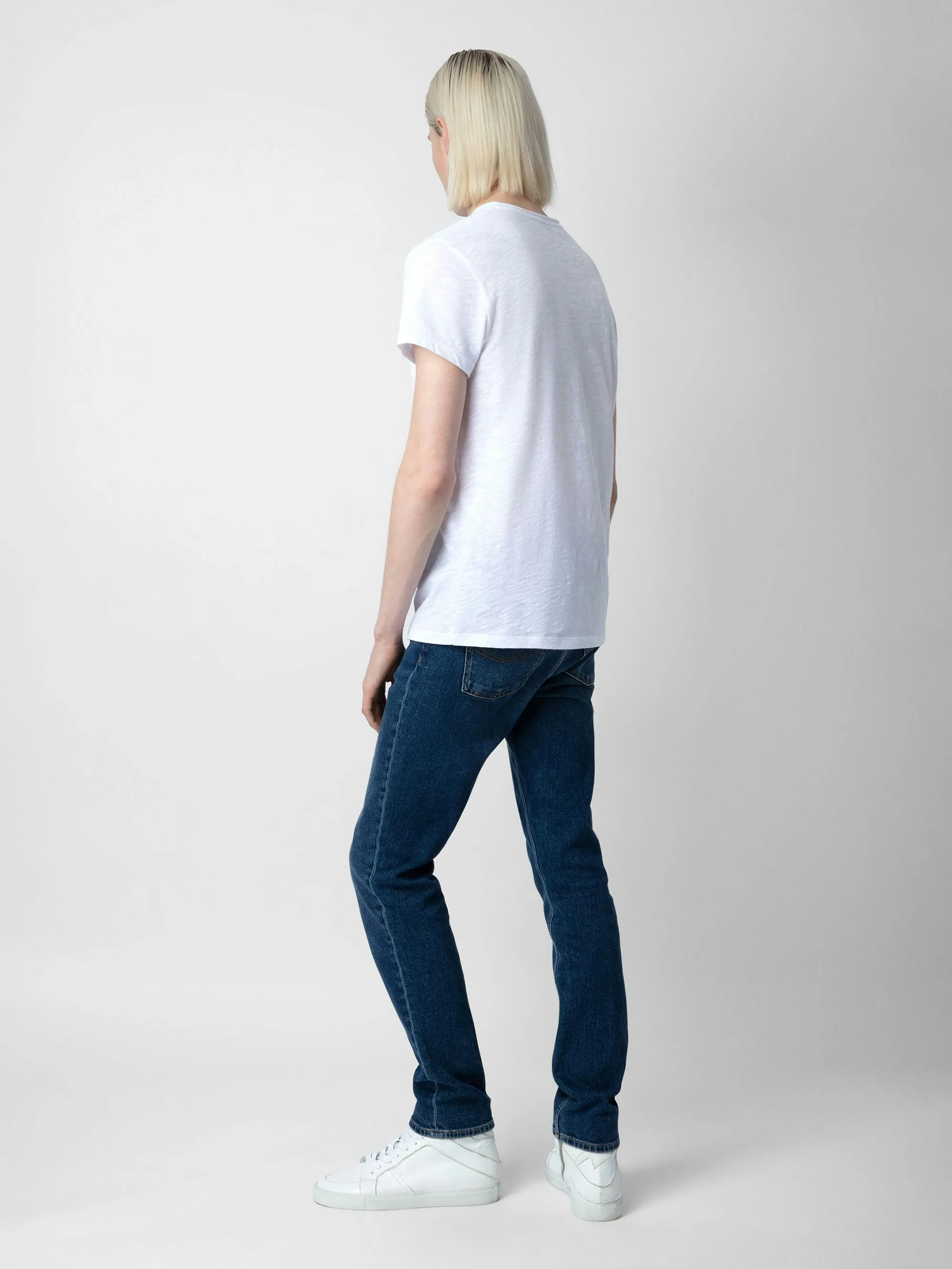 Camiseta Toby jaspeada