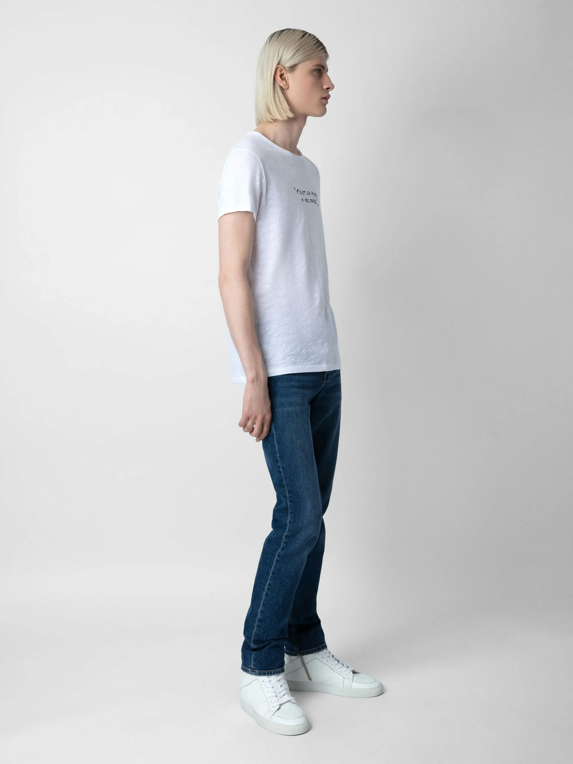 Camiseta Toby jaspeada