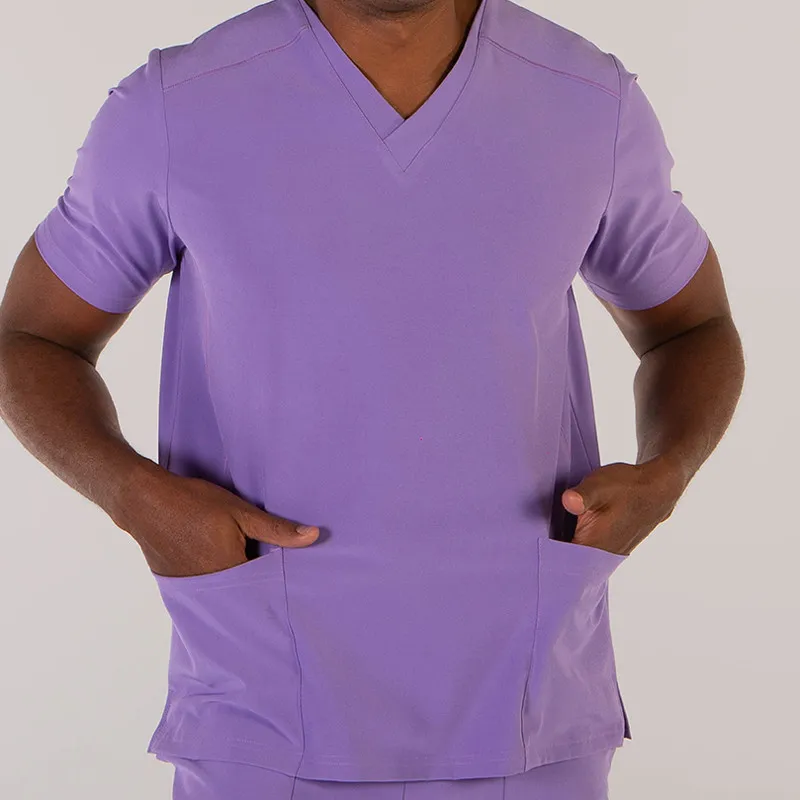CAMISOLA SANITARIA LILA MICROFIBRA 360 TADEO  GARY'S
