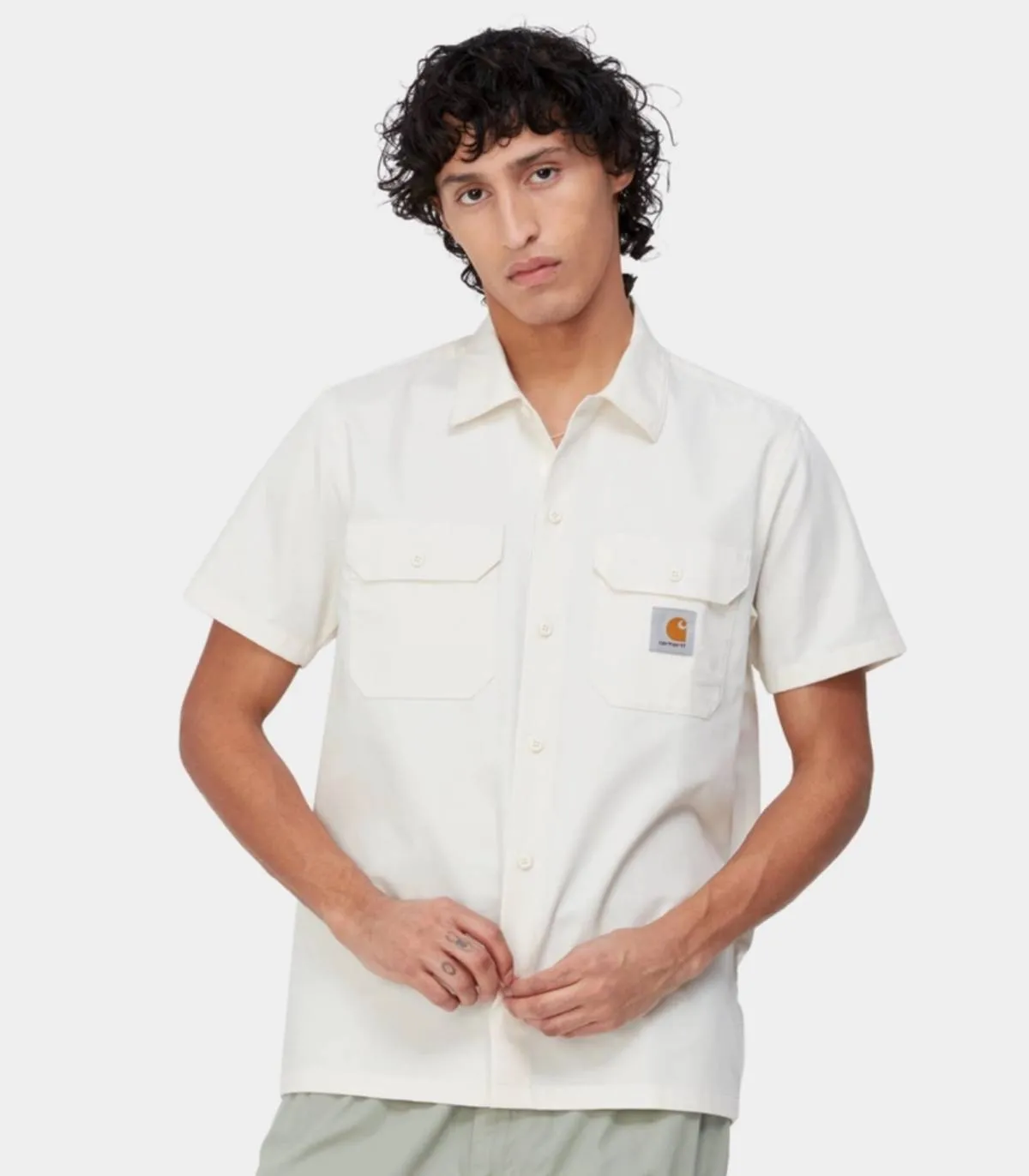 CARHARTT  CAMISA PARA HOMBRE BEIGE  MASTER SHIRT