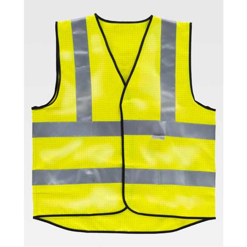 CHALECO ANTIESTáTICO CON PROTECCIóN LLAMA  WORKTEAM