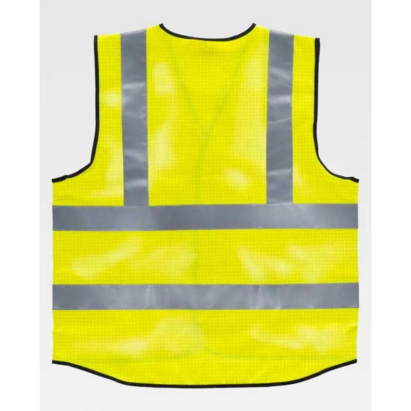 CHALECO ANTIESTáTICO CON PROTECCIóN LLAMA  WORKTEAM
