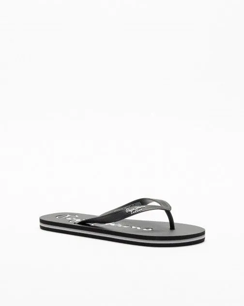 Chanclas de dedo Pepe Jeans London Bay Beach Basic M Negro