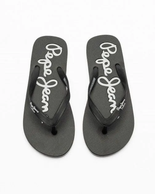 Chanclas de dedo Pepe Jeans London Bay Beach Basic M Negro
