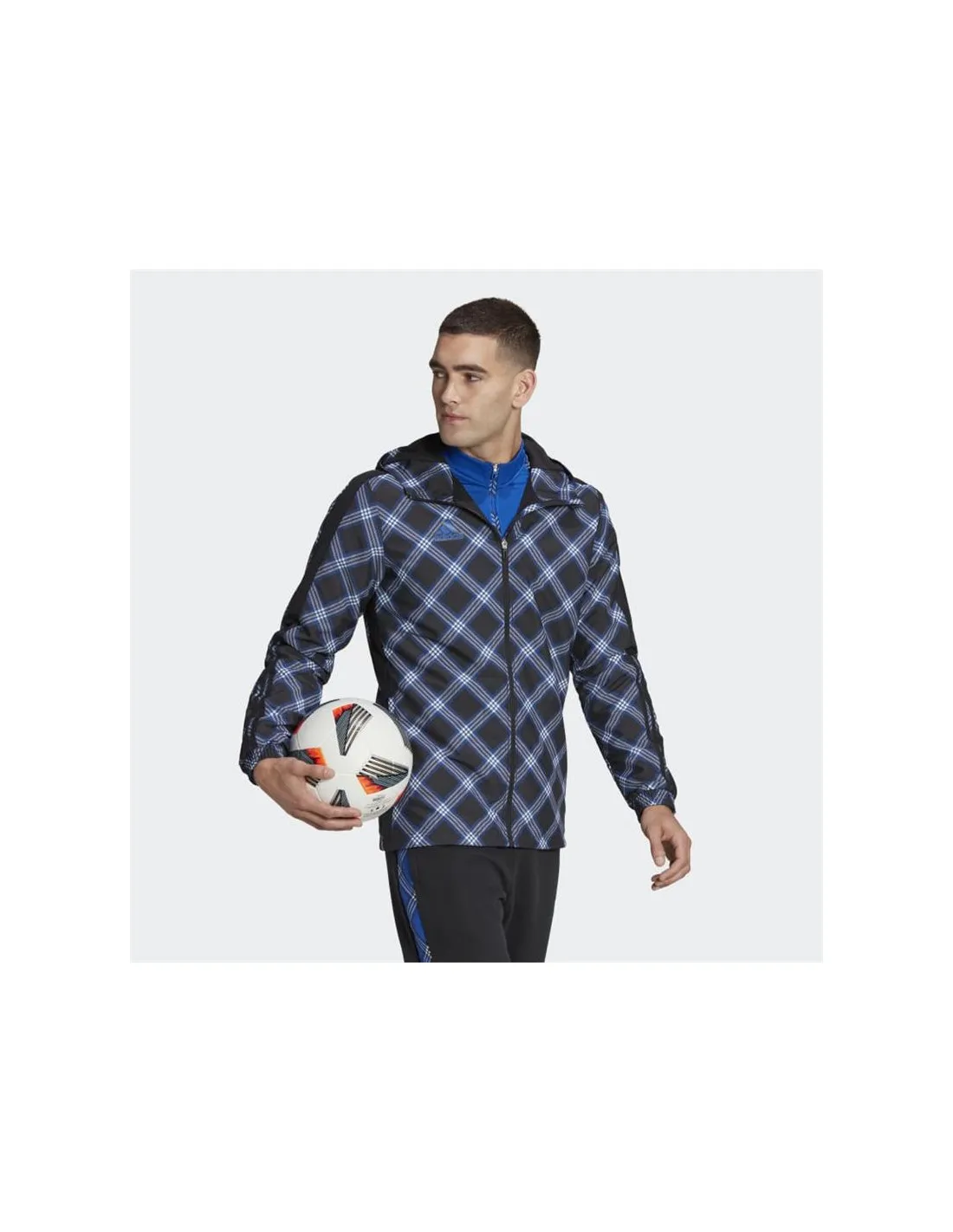 Chaqueta adidas Tiro Winterized Azul Hombre