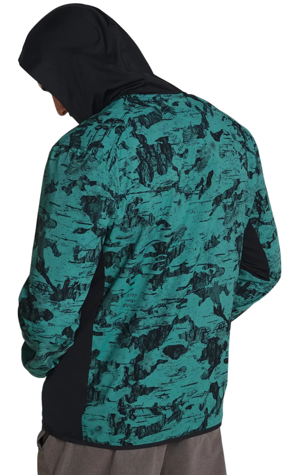 Chaqueta con capucha Under Armour Project Rock Iso Tide Hybrid