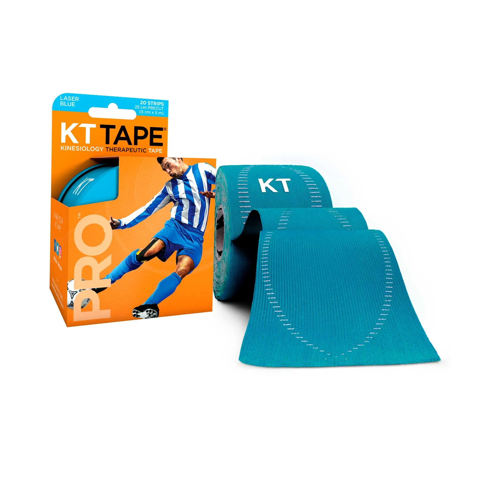 Cinta kinesiológica KT Tape Pro precortada