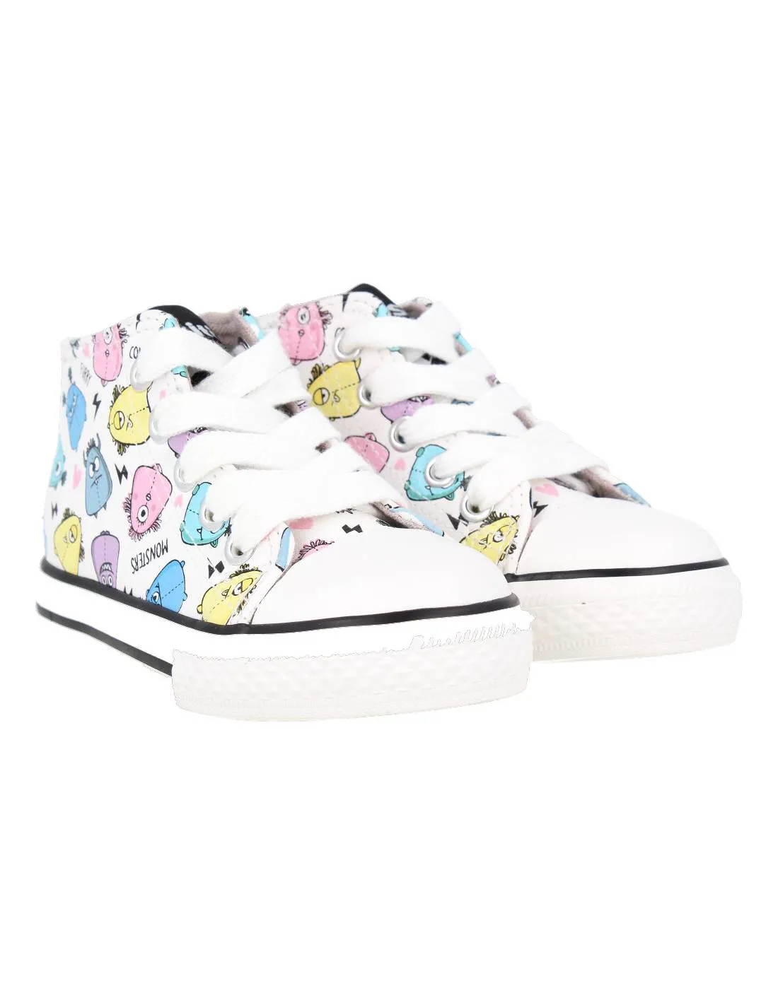 CONGUITOS  DEPORTIVA BEBé NAPA WHITE MONSTER