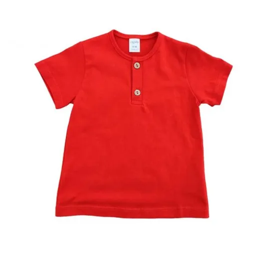 Conjunto bebé niño Rapife cuadros rojos