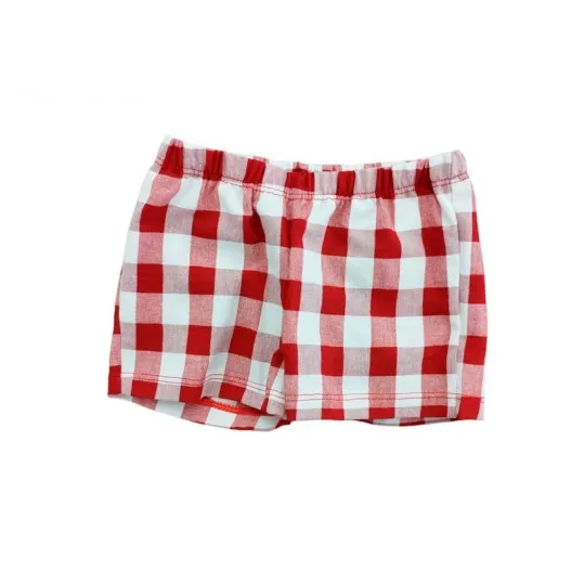 Conjunto bebé niño Rapife cuadros rojos