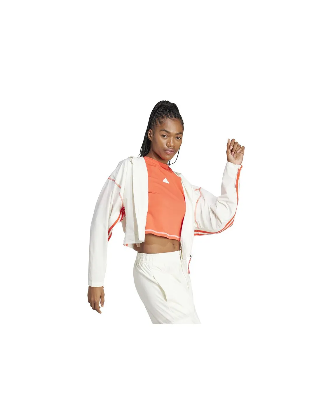 Cortavientos adidas Dance Mujer Blanco