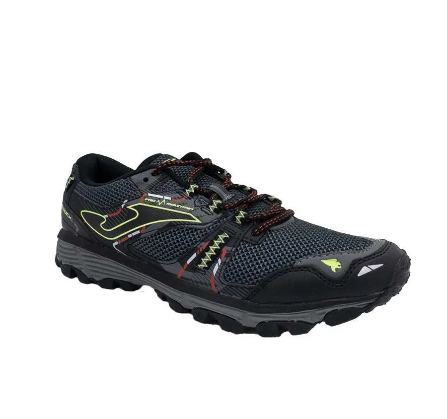 DEPORTIVO JOMA TKSHOW2201B TRAIL TK.SHOCK MEN 2201 CORDÓN CÓMODA PARA HOMBRE REJILLA TEXTIL MESH NEGRO LIMA 27911