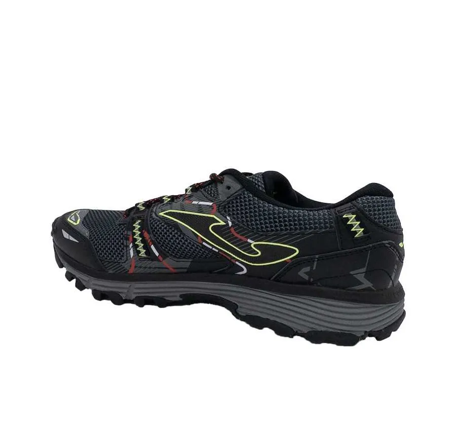 DEPORTIVO JOMA TKSHOW2201B TRAIL TK.SHOCK MEN 2201 CORDÓN CÓMODA PARA HOMBRE REJILLA TEXTIL MESH NEGRO LIMA 27911