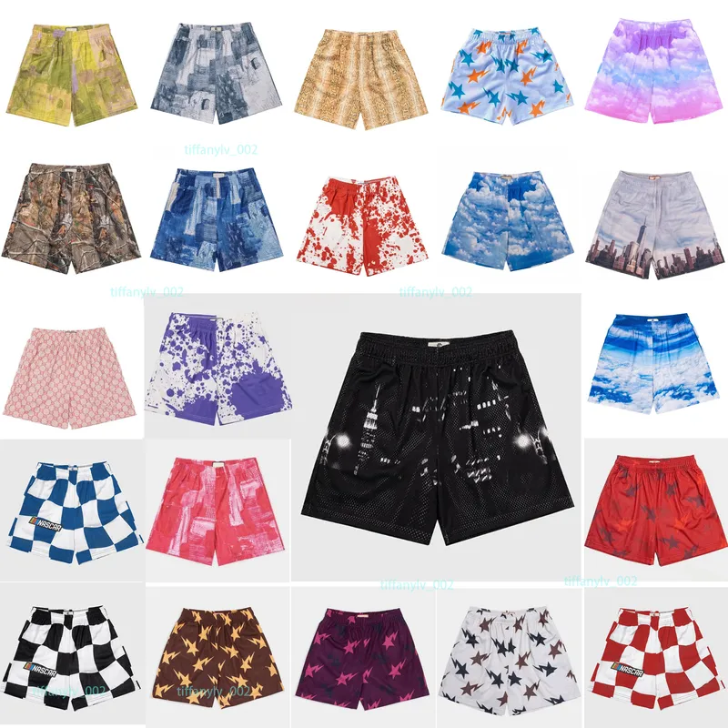 Diseñador Mens Short Mesh Swim Shorts Diseñador Baloncesto para mujer Pantalones cortos Running Cloud Top Fit Fit Football Sport