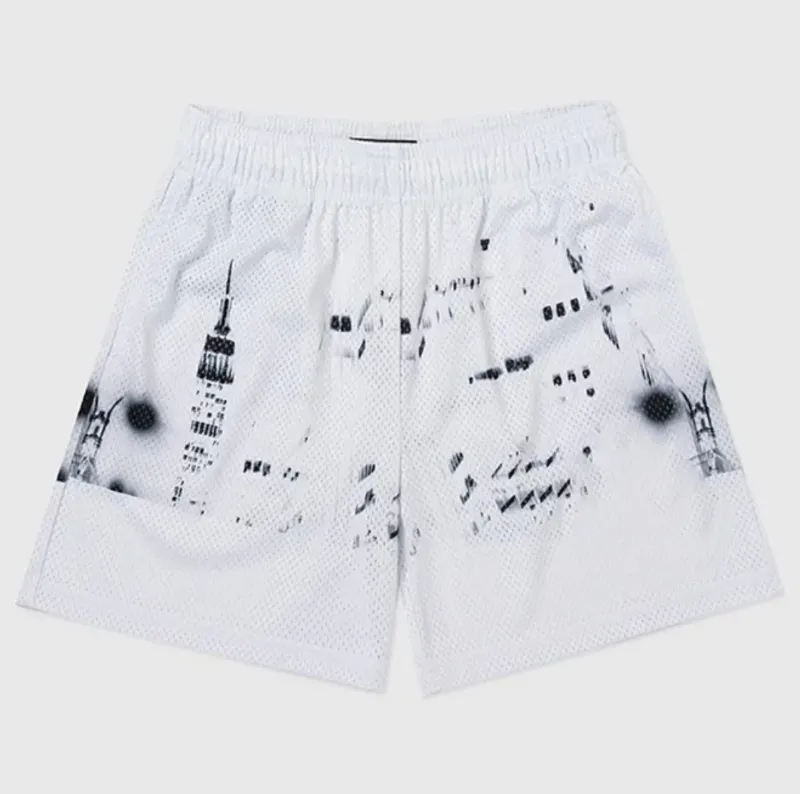 Diseñador Mens Short Mesh Swim Shorts Diseñador Baloncesto para mujer Pantalones cortos Running Cloud Top Fit Fit Football Sport